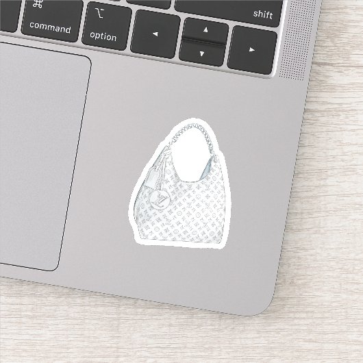 Sticker sac à main à bandoulière LV Monogramme (Détail)