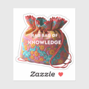 Sticker Sac à main de connaissances