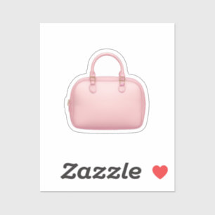 Sticker Sac à main rose Emoji