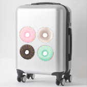 Sticker Sac d'autocollants Donuts (Sur valise)