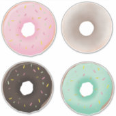 Sticker Sac d'autocollants Donuts (Devant)