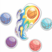Sticker sac de basket (Devant)