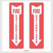Sticker Sac D'Entraînement D'Incendie De 2 (Feuille)
