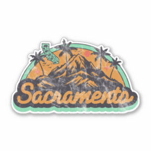 Sticker Sacramento, Californie