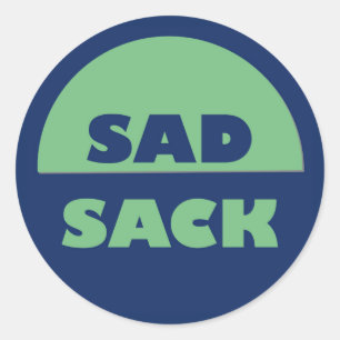 Sticker Sad Sack