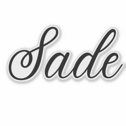 Sticker Sade (Devant)
