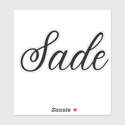 Sticker Sade (Feuille)