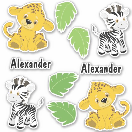 Sticker Safari Fun (Devant)