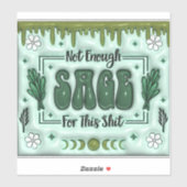 Sticker Sage insuffisant (Feuille)