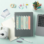 Sticker Sage & Sand Retro Cheer Mandala Motif Washi Tape (Couverture iPad)