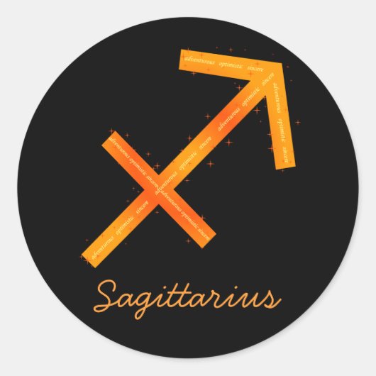Sticker Sagittarius (Devant)