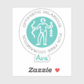 Sticker Sagittarius (Feuille)