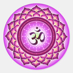 Sticker Sahasrara ou couronne chakra