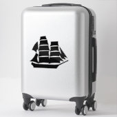 Sticker Sailing Ship (Sur valise)