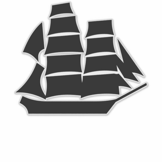 Sticker Sailing Ship (Devant)