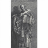 Sticker Saint Athanase d'Alexandrie Pape et Patriarche (Devant)