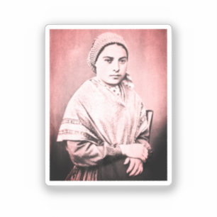 Sticker Saint Bernadette Soubirous enfant