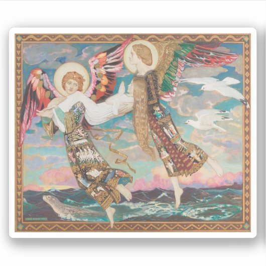 Sticker Saint Bride, ch. 1913 par John Duncan (Devant)