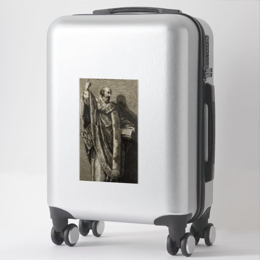 Sticker Saint Cyrille de Jérusalem (Sur valise)