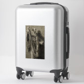 Sticker Saint Cyrille de Jérusalem Art Graphique Sacré (Sur valise)