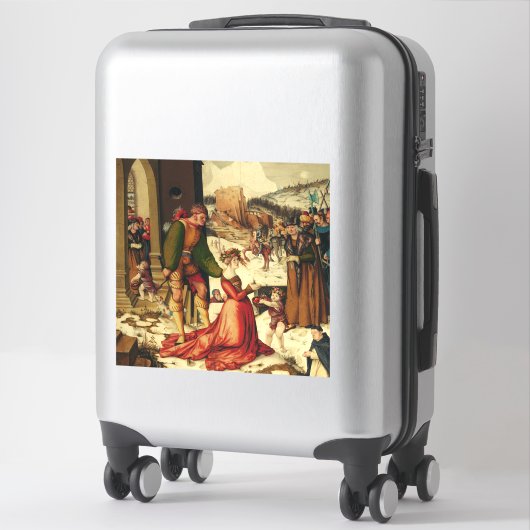 Sticker Saint Dorothy de Césarée (Sur valise)