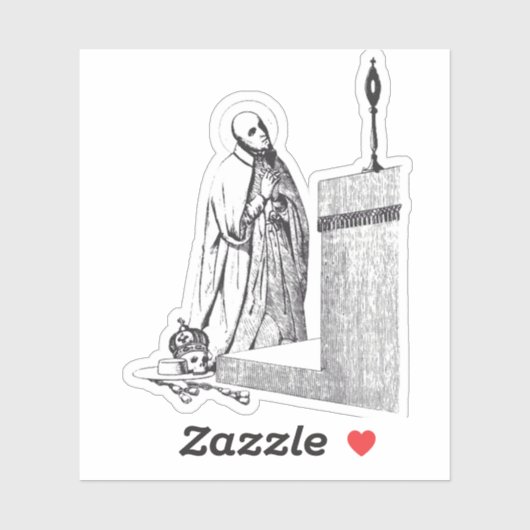 Sticker Saint François Borgia duc de Gandie (Feuille)