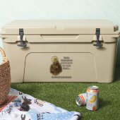 Sticker Saint François d'Assise Prière de Paix (Glacière)