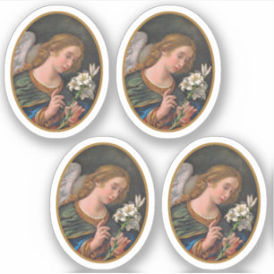 Sticker Saint Gabriel l'Archange (M 035) - 4Up