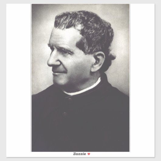 Sticker Saint Jean Bosco Père et Maître de la Jeunesse (Feuille)
