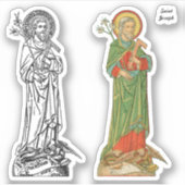 Sticker Saint Joseph, protecteur de l'Église - 2 Différent (Devant)