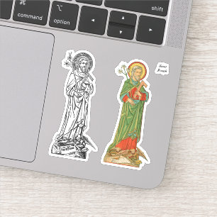 Sticker Saint Joseph, protecteur de l'Église - 2 Différent