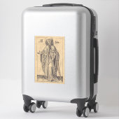Sticker saint Jude Thaddée l'Apôtre et frère de Jésus (Sur valise)