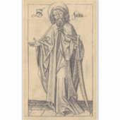 Sticker saint Jude Thaddée l'Apôtre et frère de Jésus (Devant)