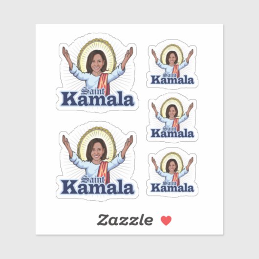 STICKER SAINT KAMALA HARRIS (Feuille)