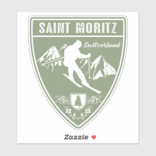 Sticker Saint Moritz Suisse