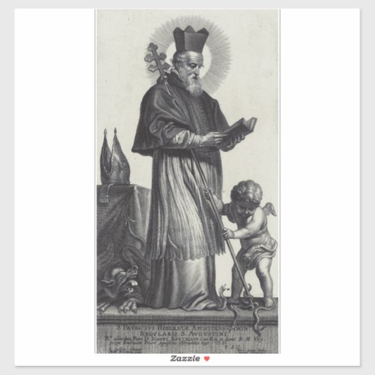 Sticker Saint Patrick Bishop et Confesseur (Feuille)