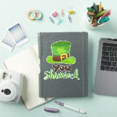 Sticker Saint Patrick's Day, Leprechaun Casquette, Vous Sh (Couverture iPad)