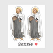 Sticker Saint-Piran de Cornwall (SAE 01) (Feuille)