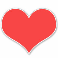 Saint Valentin Coeur rouge mignon couleur 2022