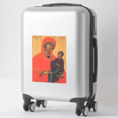 Sticker Sainte Anne avec la Vierge Marie (Sur valise)