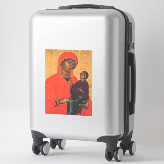 Sticker Sainte Anne avec la Vierge Marie (Sur valise)