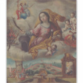 Sticker Sainte Barbara Vierge et martyr (Devant)