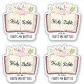 Sticker Sainte Bible chrétienne (Devant)