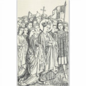 Sticker Sainte Ursule vierge et martyre (Devant)