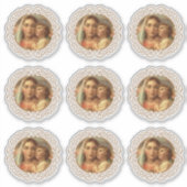 Sticker Sainte Vierge Marie Jésus Religieux (Devant)