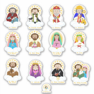 Sticker Saints de l'Avent
