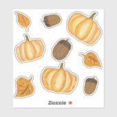 Sticker Saison d'automne (Feuille)