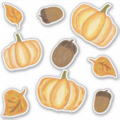 Sticker Saison d'automne (Devant)