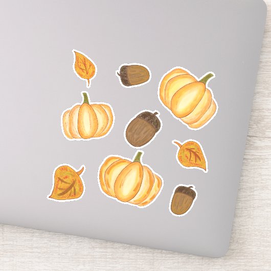 Sticker Saison d'automne (Détail)