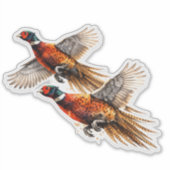 Sticker Saison du faisan (Devant)